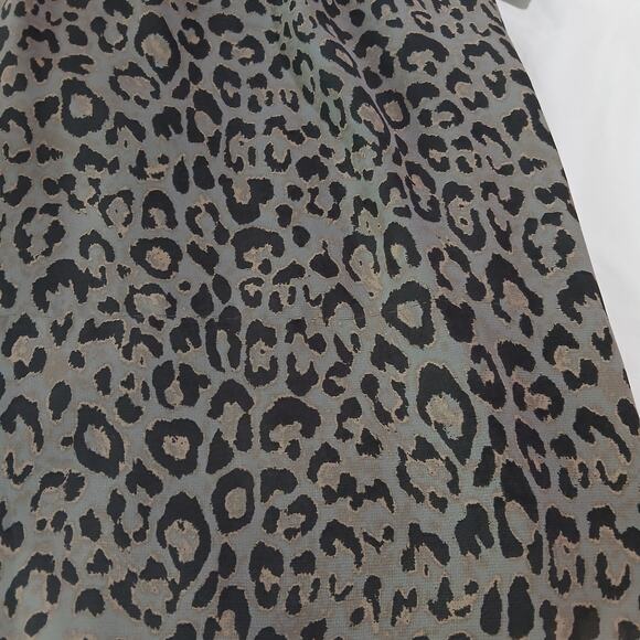 Loft Size XXSP Cheetah Print Empire Waist Mini Dress - Picture 9 of 14